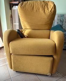 Poltrona elettrica alzapersone con recliner