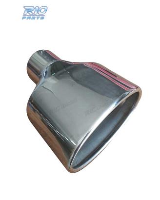 TERMINALE SCARICO OVALE IN ACCIAIO INOX TIPO RS4 C