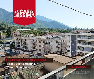 Pagani quadrilocale luminoso