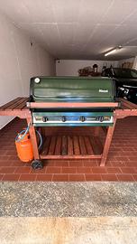 Barbecue a Gas Rinnai Gourmet 4 fuochi