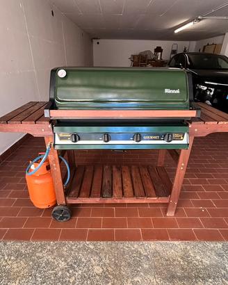 Barbecue a Gas Rinnai Gourmet 4 fuochi