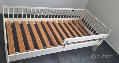 Letto IKEA KRITTER + Doghe + Sponda Removibile