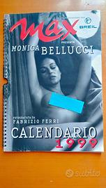Calendario Monica Bellucci Max 1999