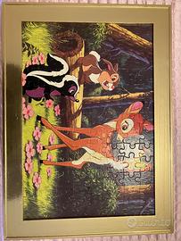 Puzzle quadro disney bamby