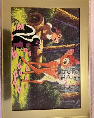 Puzzle quadro disney bamby