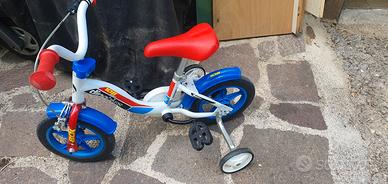 bicicletta da bambino con rotelle (dino bikes)