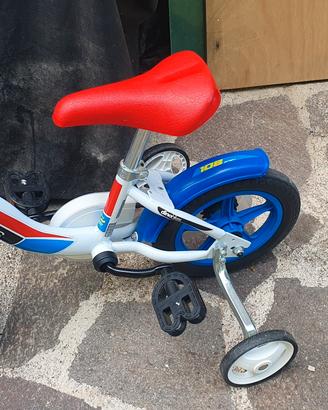 bicicletta da bambino con rotelle (dino bikes)