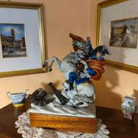Napoleone a cavallo Capodimonte Tyche Bruno