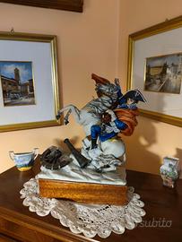 Napoleone a cavallo Capodimonte Tyche Bruno