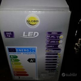 faretto a led orientabile satinato 