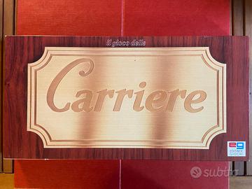 Gioco delle Carriere EG Completo tavola vintage