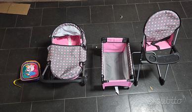 kit trio per gioco bambini 