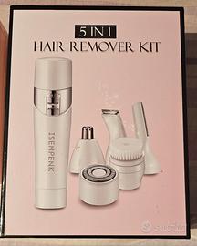 Kit pulizia rasatura viso corpo 5 in uno