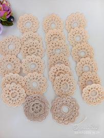 pizzi uncinetto handemade decorazioni tessiliago