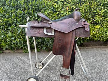 Sella western da reining
