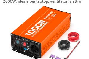 Inverter camper onda pura 1000w nuovo
