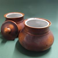 zuccheriera  MANCIOLI - porcellana - RUSTICANA