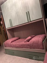 Cameretta verde menta (disponibili anche laterali)