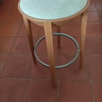 2 sgabelli  alti h 73 x diam.41 prezzo 49,00 €
