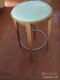 2 sgabelli  alti h 73 x diam.41 prezzo 49,00 €