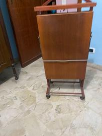 Appendiabiti (Servomuto) vintage in legno