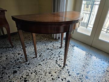 Tavolo Consolle apribile a libro in Noce - Busatto