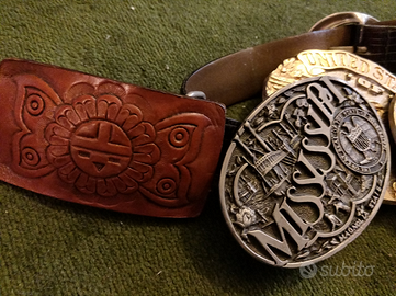 Fibbie paninaro anni 80 el charro