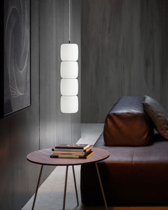 Sospensione in vetro soffiato – LED integrato