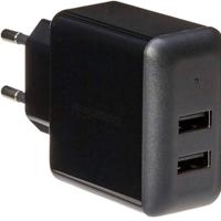 Carica batteria usb da. Parete x 2 dispositivi