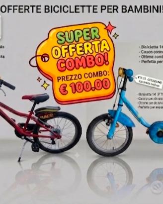 2 biciclette al prezzo di una