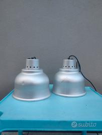 coppia di lampade industriali 