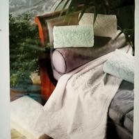 Set asciugamani spugna di cotone 6+6