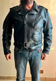 Rarissimo chiodo schott 518 x hard rock cafe.