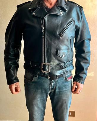 Rarissimo chiodo schott 518 x hard rock cafe.