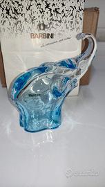 SCULTURA ELEFANTE in MURANO di BARBINI MURANO