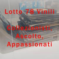 Lotto 78 vinili 45 giri - collezione LP