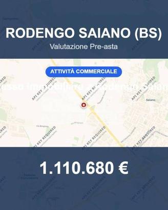 Immobile in asta di 6200 m² a Rodengo Saiano