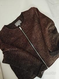 Giacca donna animalier