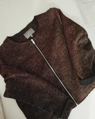 Giacca donna animalier
