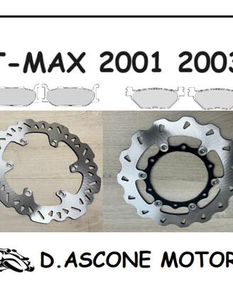 COPPIA DISCHI MARGHERITA TMAX 2001 2003 CARBURATOR