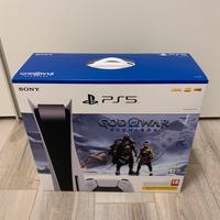 PlayStation 5 Lettore Disco + God Of War - NUOVA