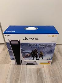 PlayStation 5 Lettore Disco + God Of War - NUOVA