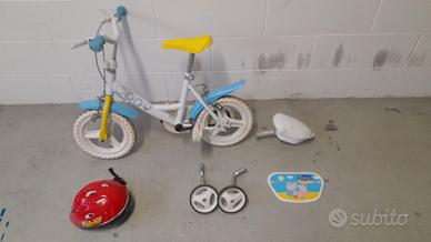 Bici bambina peppa pig!