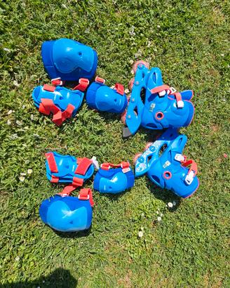 pattini bambino con protezioni