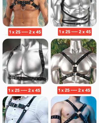 Pettorina harness cinghia imbracatura pettorali pe