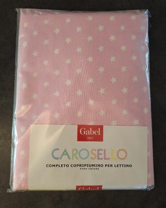 completo lenzuola lettino  bambina 