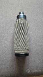 shaker da bar mercuria in acciaio cromato e vetro