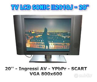 Televisore LCD Sonic II2010J - 20'' - Ingresso AV