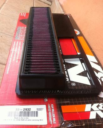 Filtro aria sportivo K&N FIAT GRANDE PUNTO 1.3 JTD