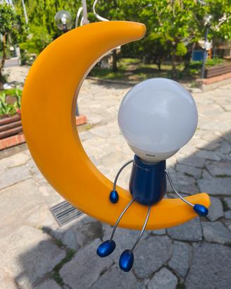 Lampadario omino sulla luna